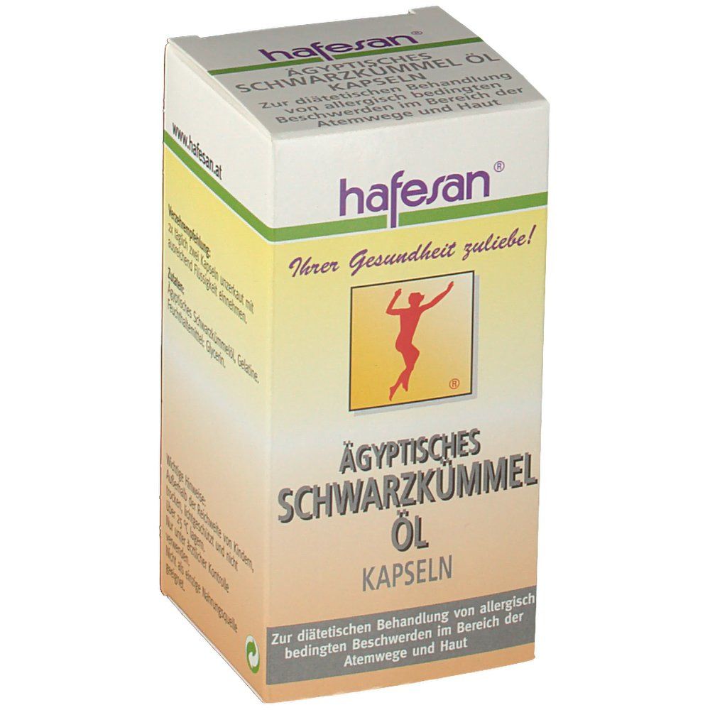 Hafersan® Schwarzkümmelöl 500 mg 80 St Kapseln
