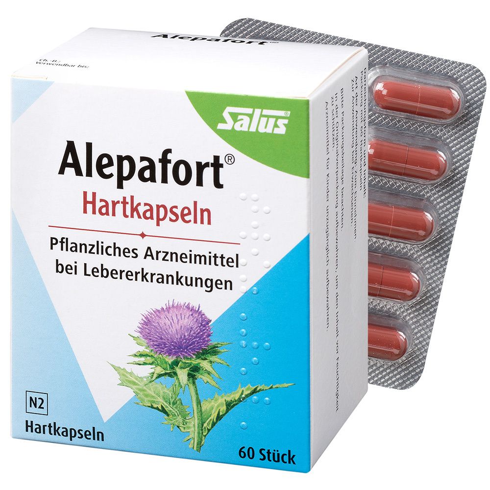 Alepafort® Mariendistel Kapseln 60 St Hartkapseln