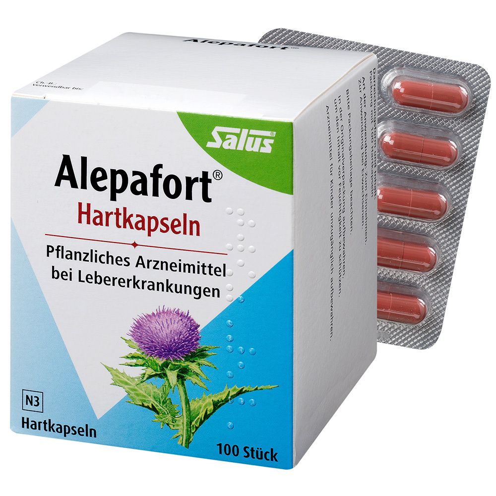 Alepafort® Mariendistel Kapseln 100 St Hartkapseln