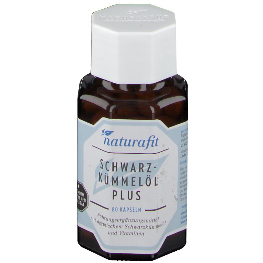 Schwarzkümmelöl Plus 80 St Kapseln