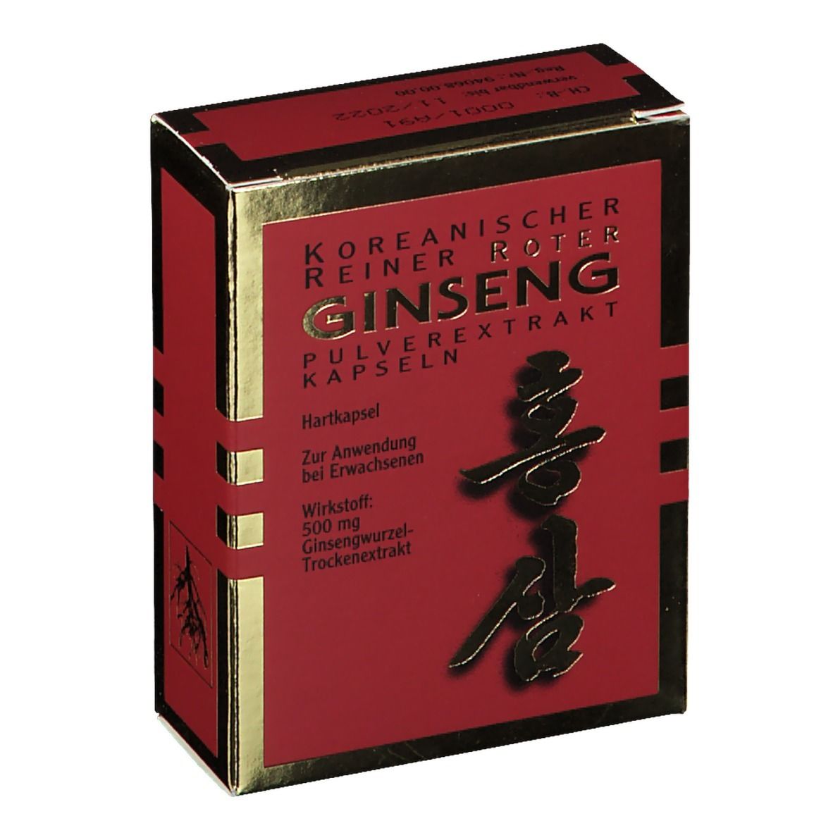 Roter Ginseng Extrakt Kapseln 30 St Kapseln