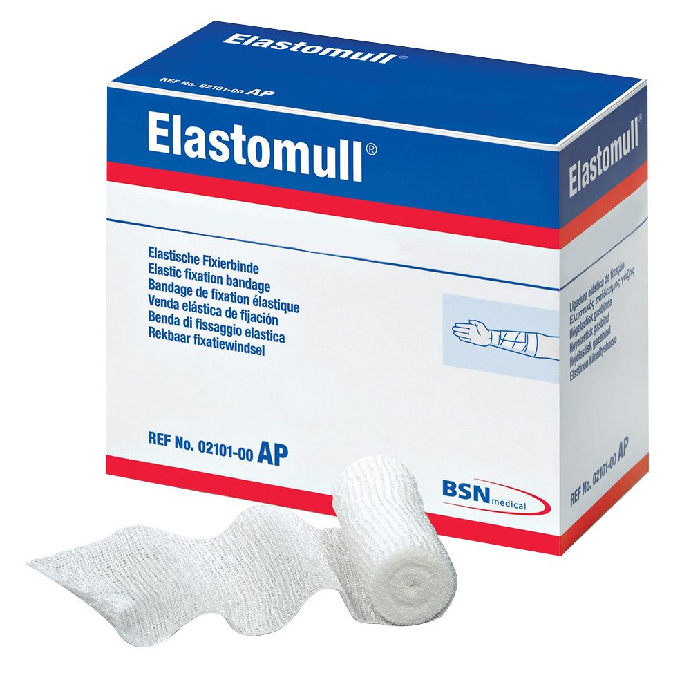 Elastomull® elastische Fixierbinde 4m x 10cm 50 St Binden