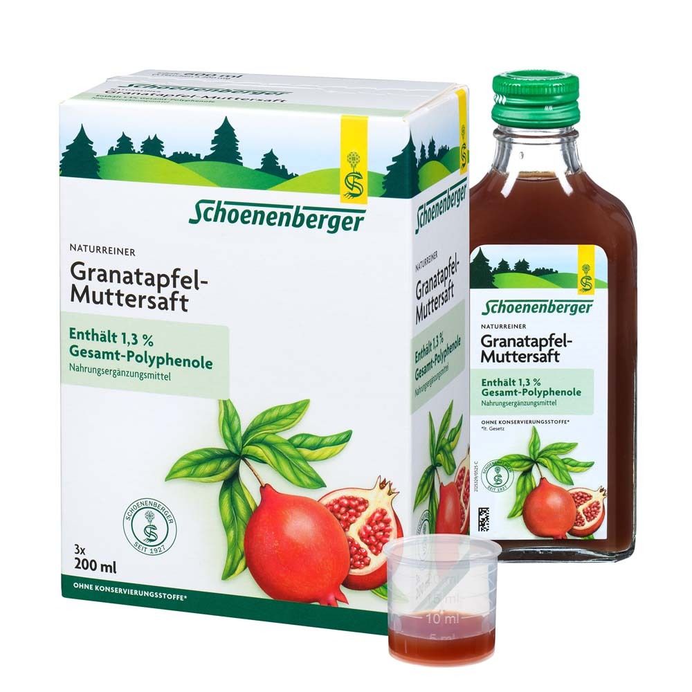 Granatapfel-Muttersaft 3X200 ml Saft