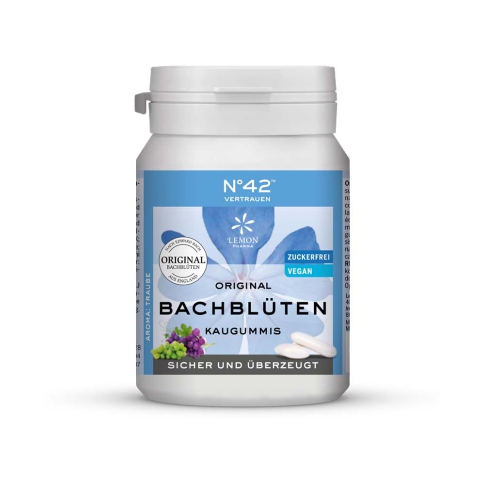 No. 42® Selbstvertrauen Original Bachblüten Kaugummis 40 St Kaugummi