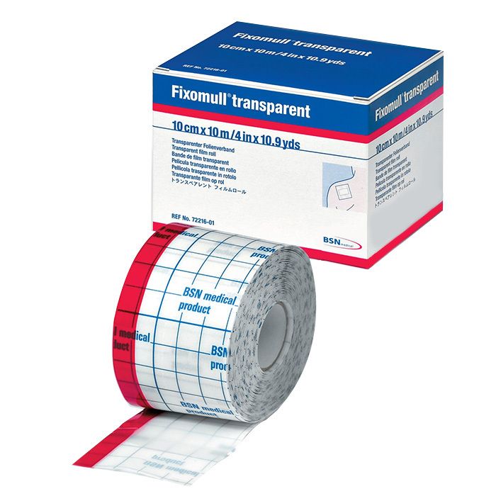 Fixomull® transparent 10 cm x 10 m 1 St Pflaster
