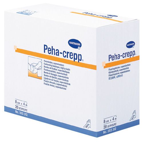 Peha-crepp® Fixierbinde 8 cm x 4 m 20 St Binden