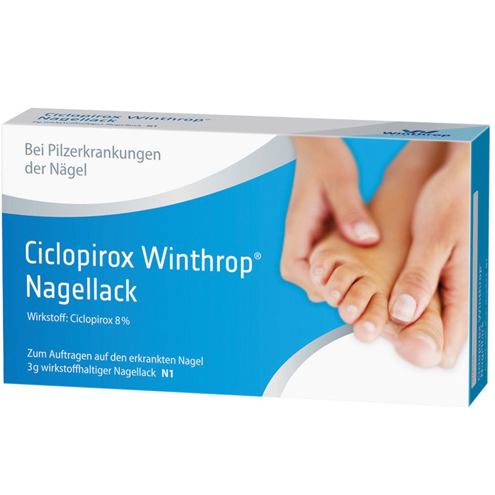 Ciclopirox Winthrop® Nagelpilz Nagellack 3 g Lösung