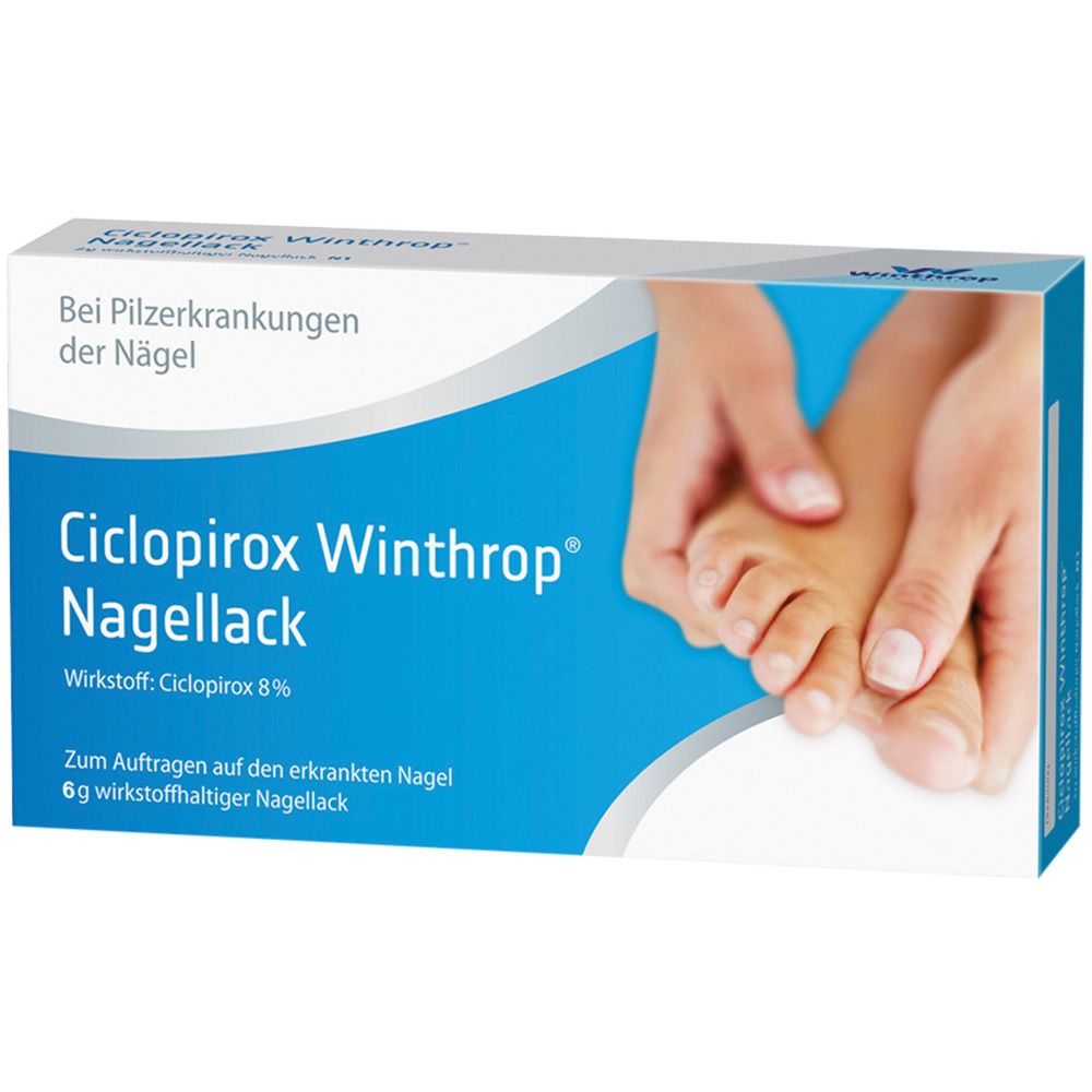 Ciclopirox Winthrop® Nagelpilz Nagellack 6 g Lösung
