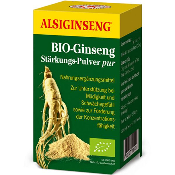 BIO-Ginseng Stärkungs-Pulver pur 30 g Pulver