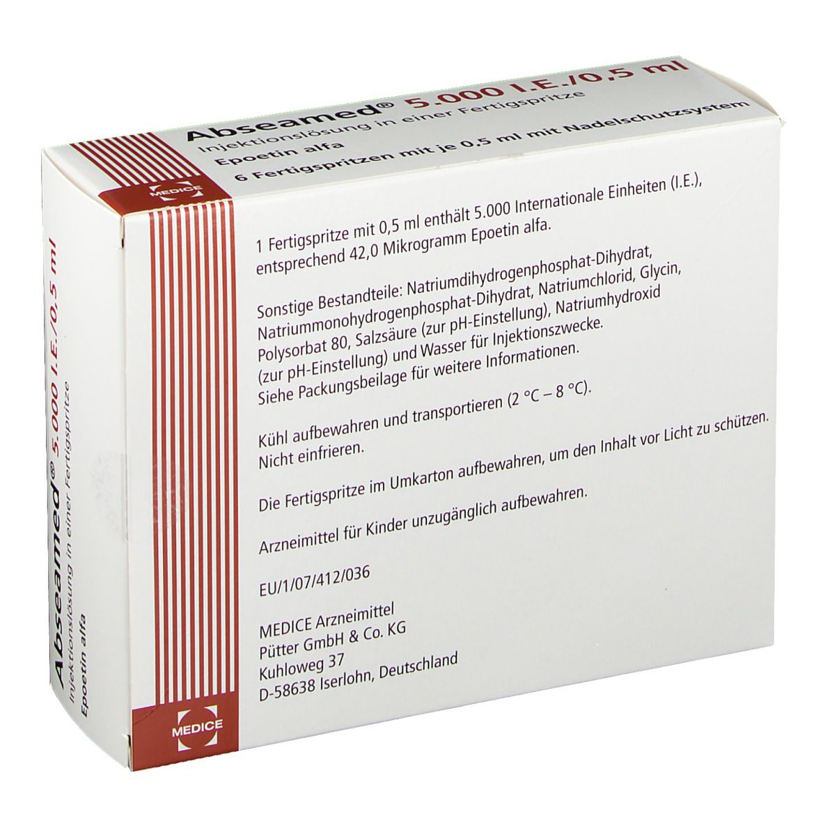 AbseamED5.000 I.E./0,5 ml