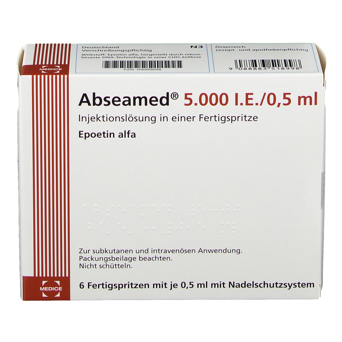 AbseamED5.000 I.E./0,5 ml