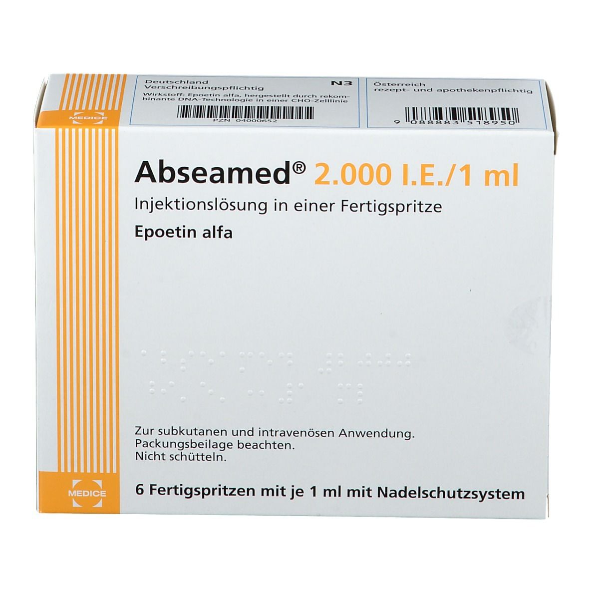 Abseamed® 2.000 I.E./1 ml