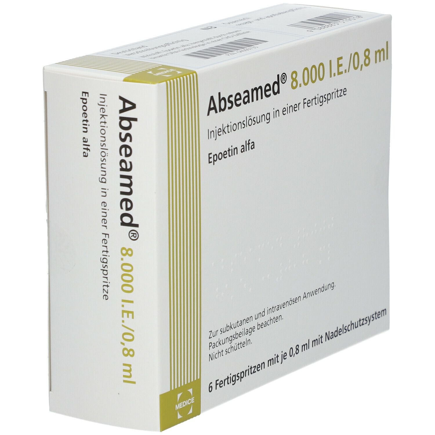 Abseamed® 8.000 I.E./0,8 ml