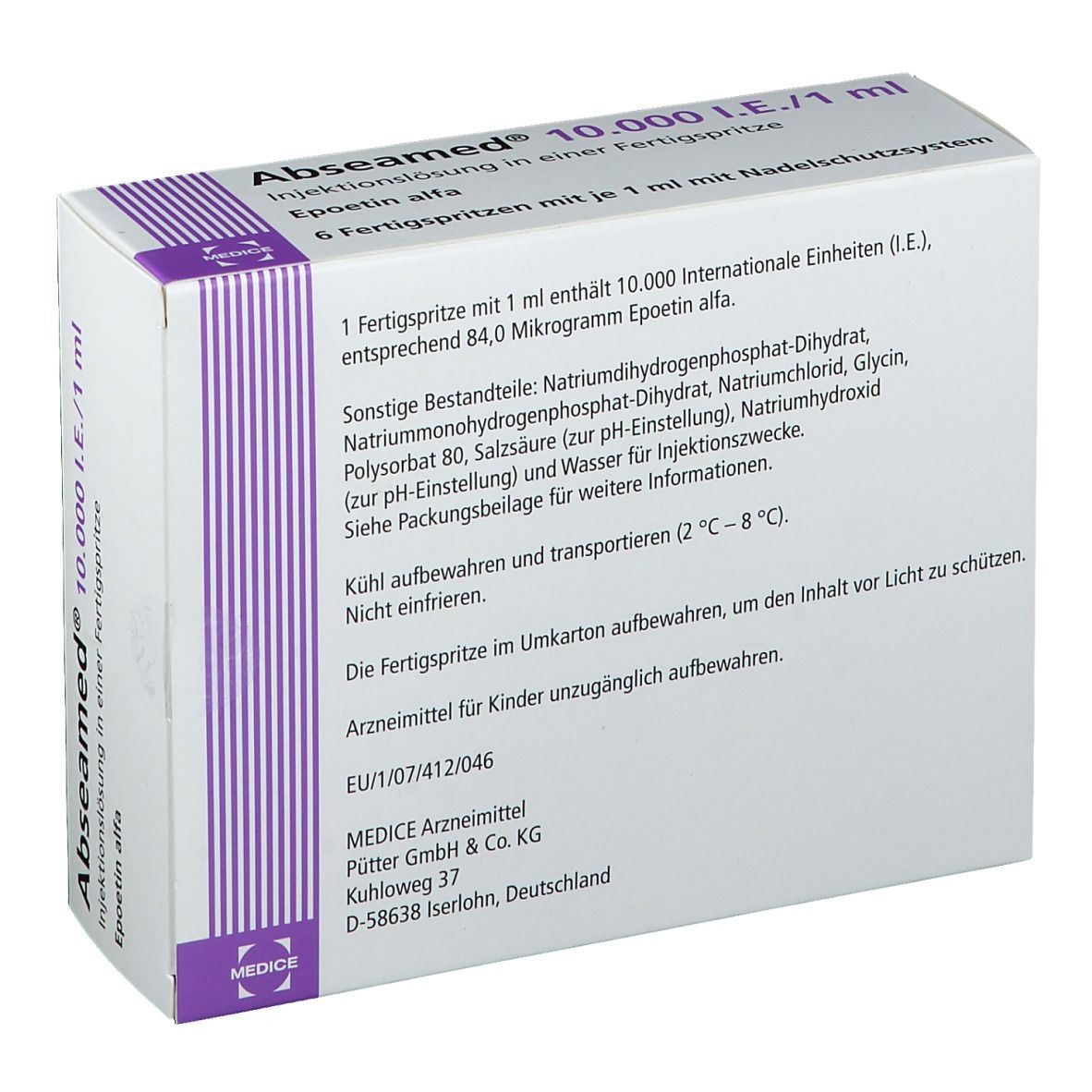 Abseamed® 10.000 I.E./1 ml