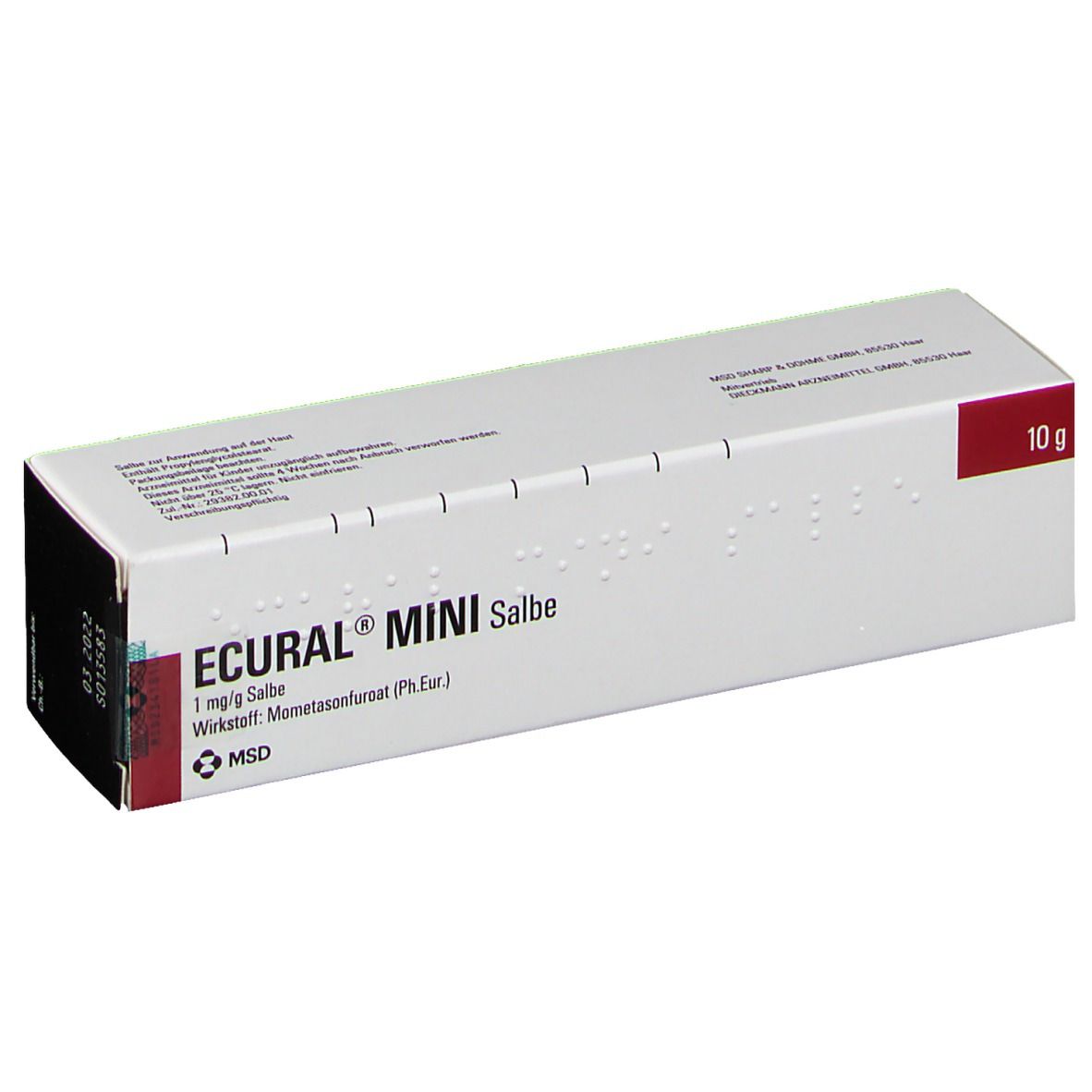 ECURAL® MINI Salbe 1 mg/ml