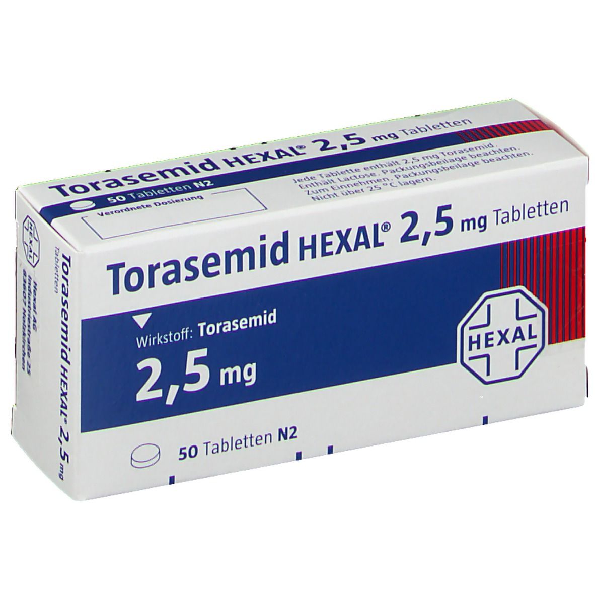 Torasemid HEXAL® 2,5 mg