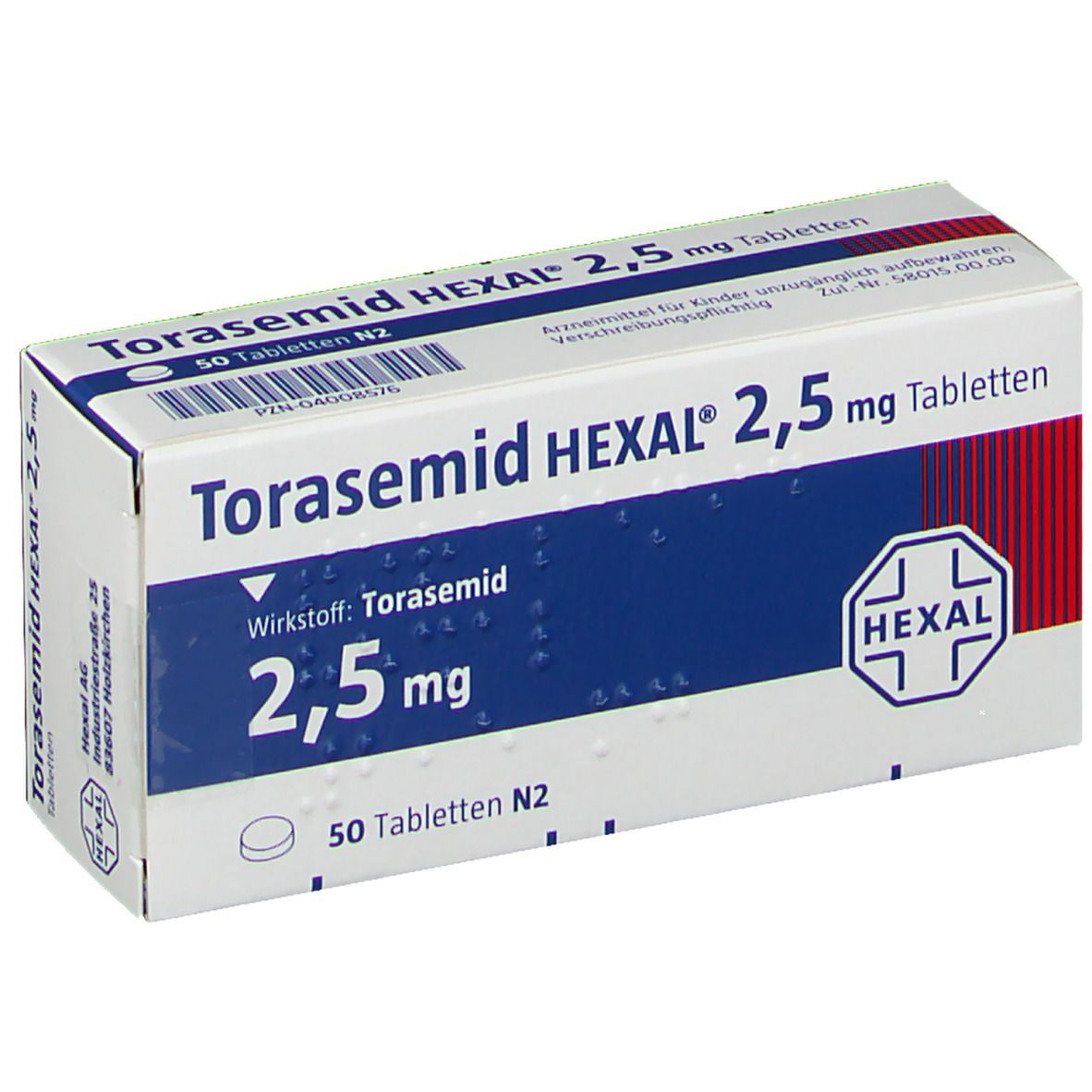 Torasemid HEXAL® 2,5 mg