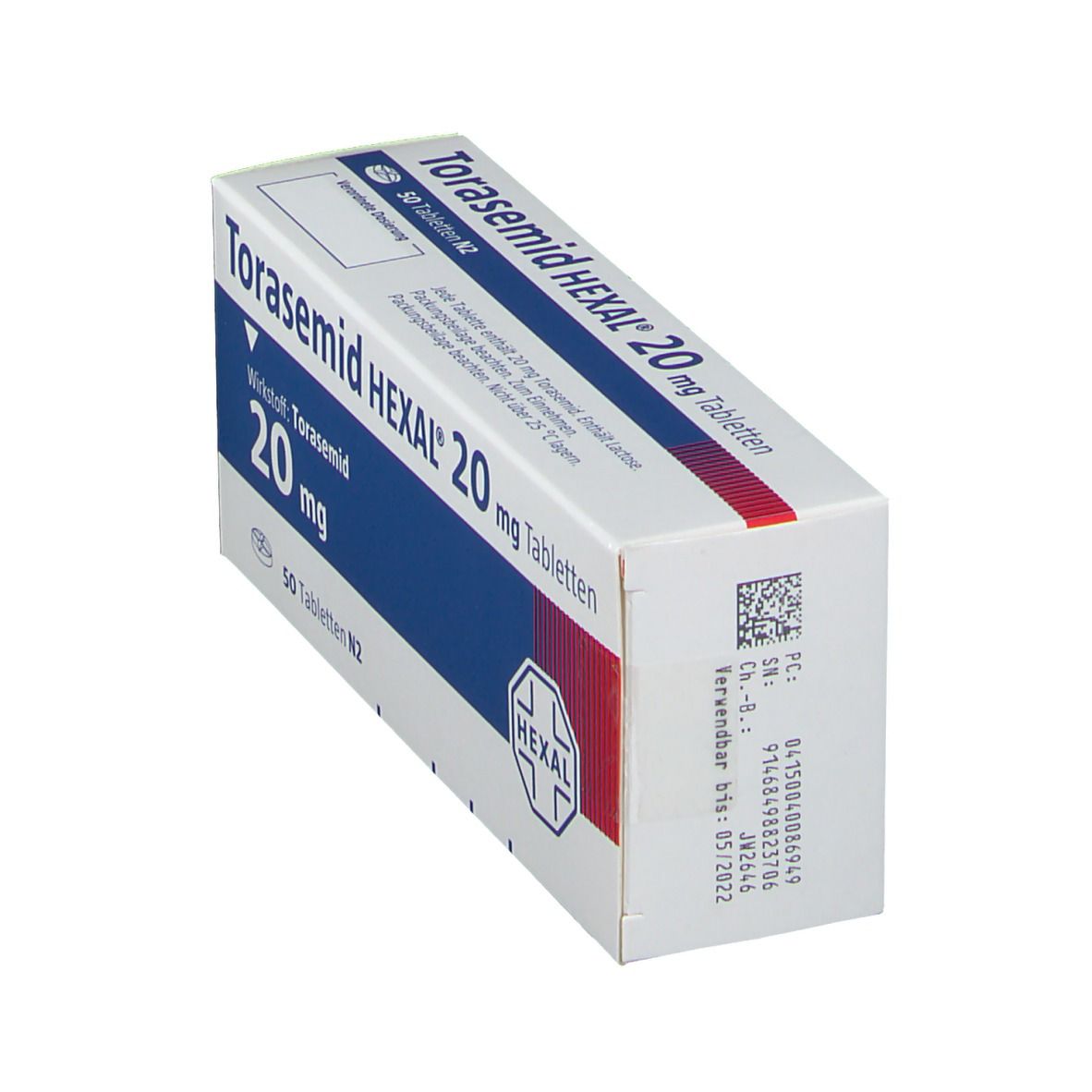 Torasemid AL 20 mg Tabletten 50 St