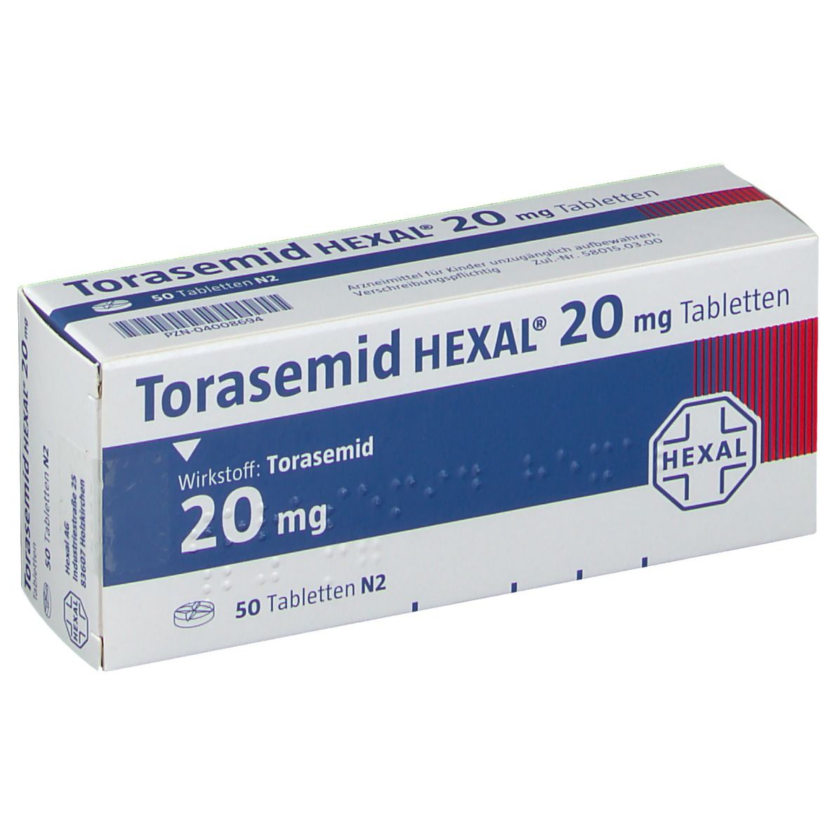 Torasemid HEXAL® 20 mg