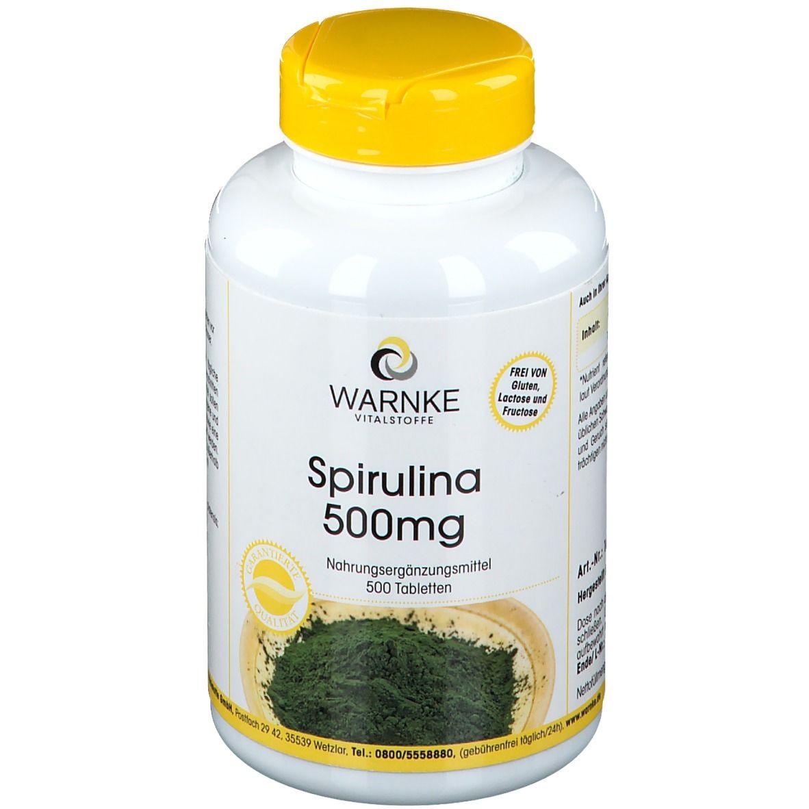 Spirulina 500 Tabletten