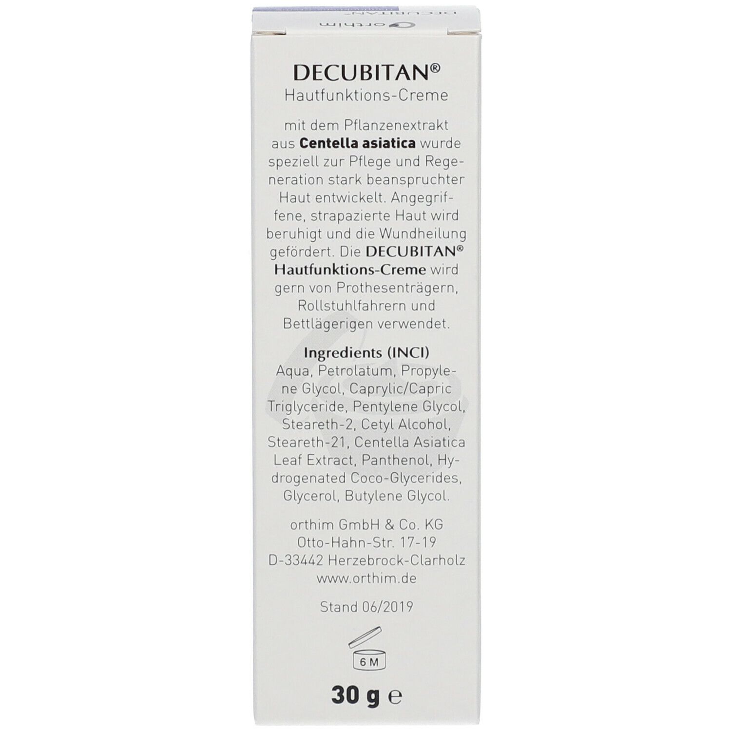 Decubitan® Hautfunktionscreme