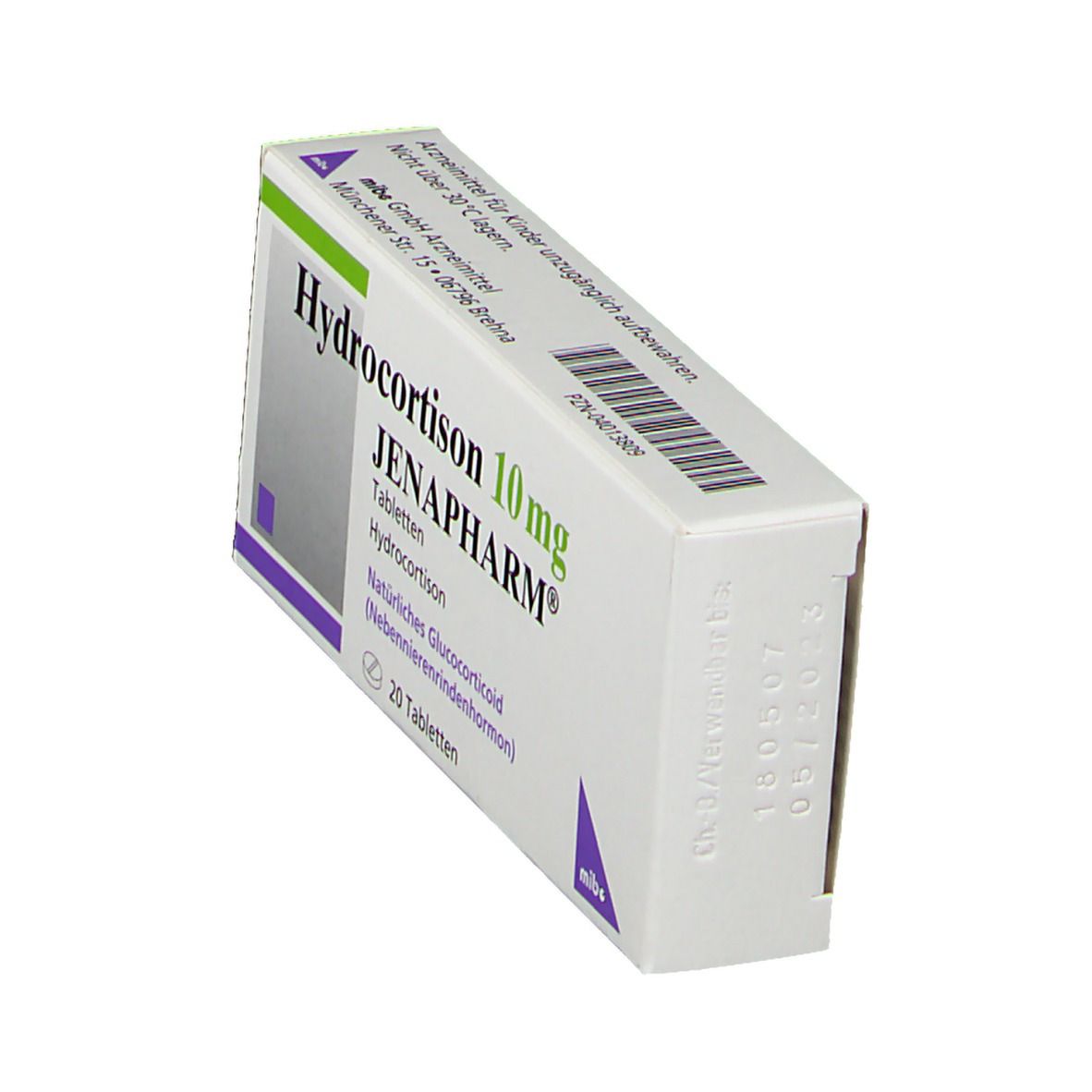 Hydrocortison 10 mg Jenapharm Tabletten 20 St