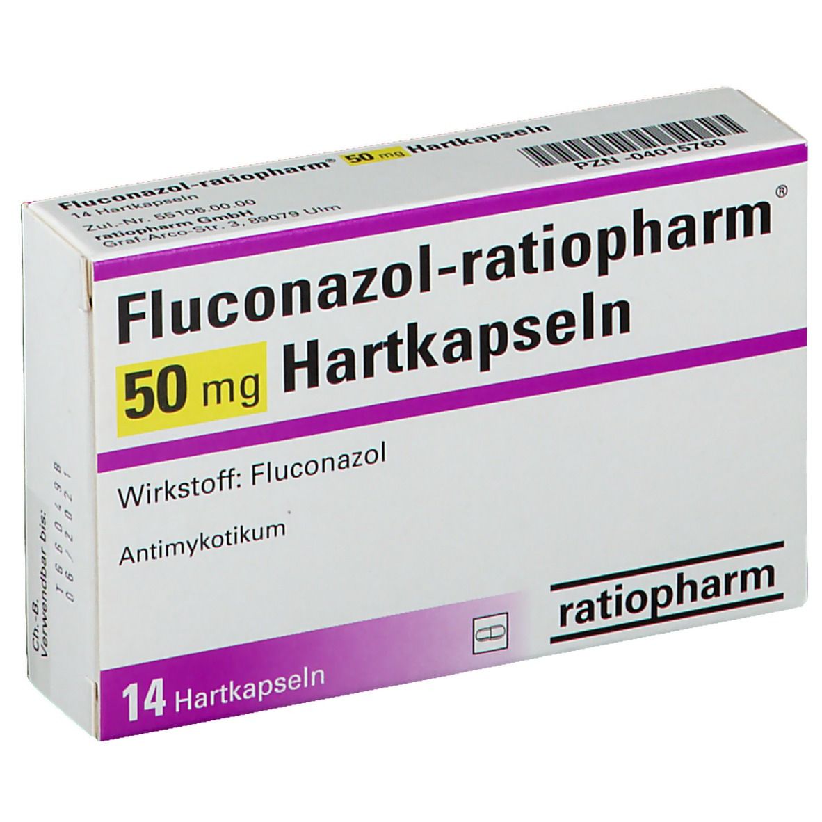 Fluconazol-ratiopharm® 50 mg