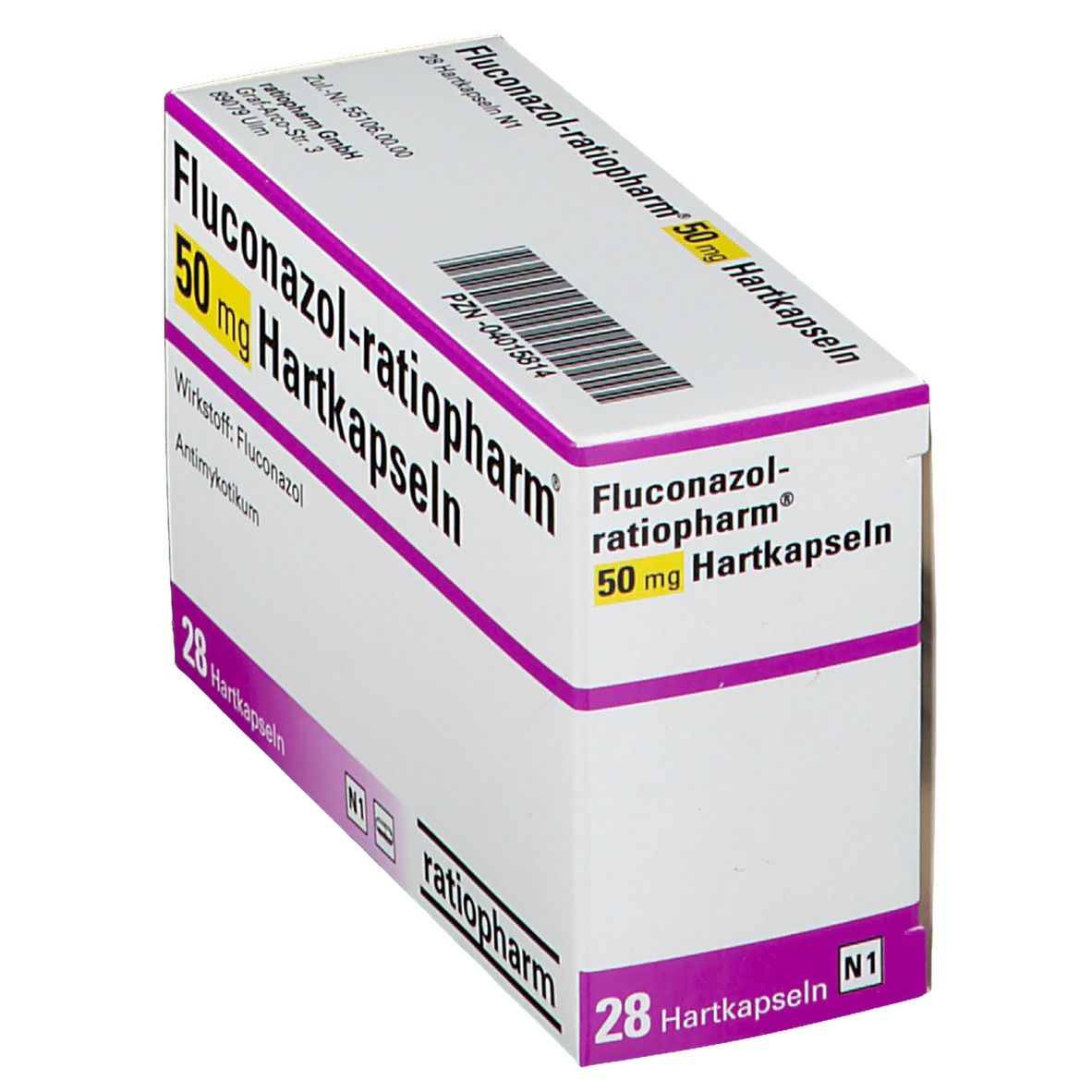 Fluconazol-ratiopharm® 50 mg