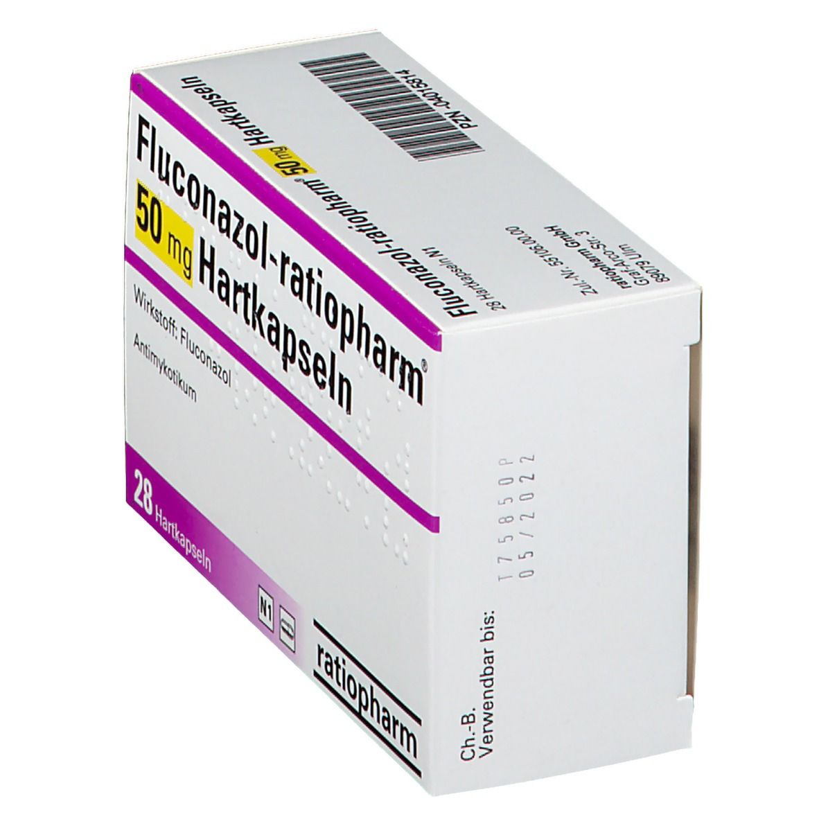Fluconazol-ratiopharm® 50 mg