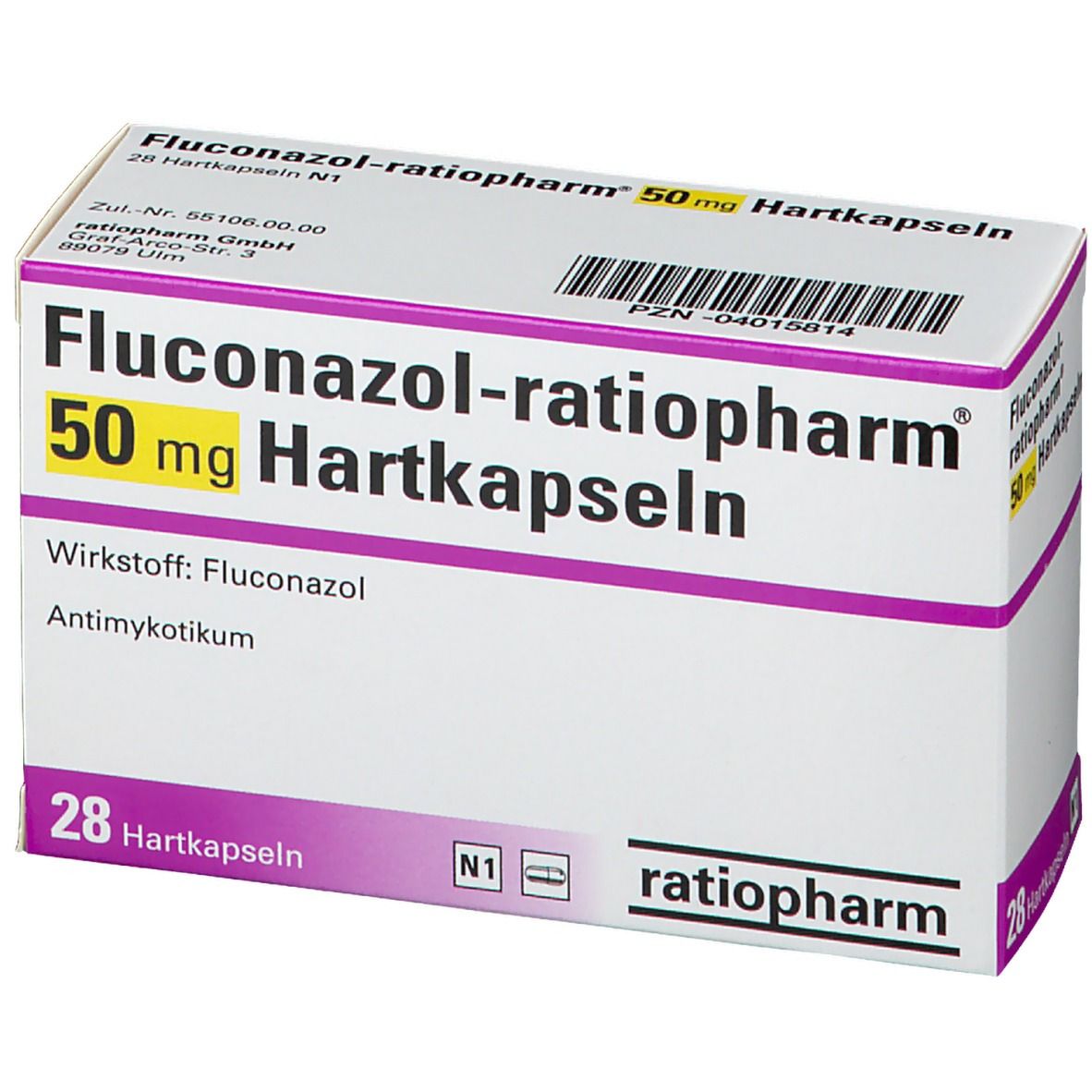 Fluconazol-ratiopharm® 50 mg