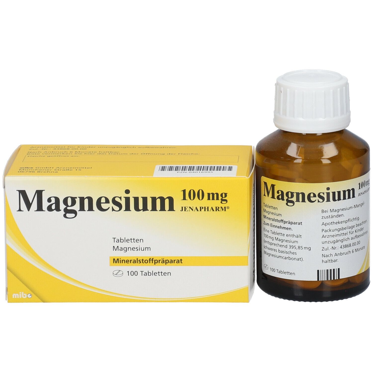 Magnesium 100 mg JENAPHARM®