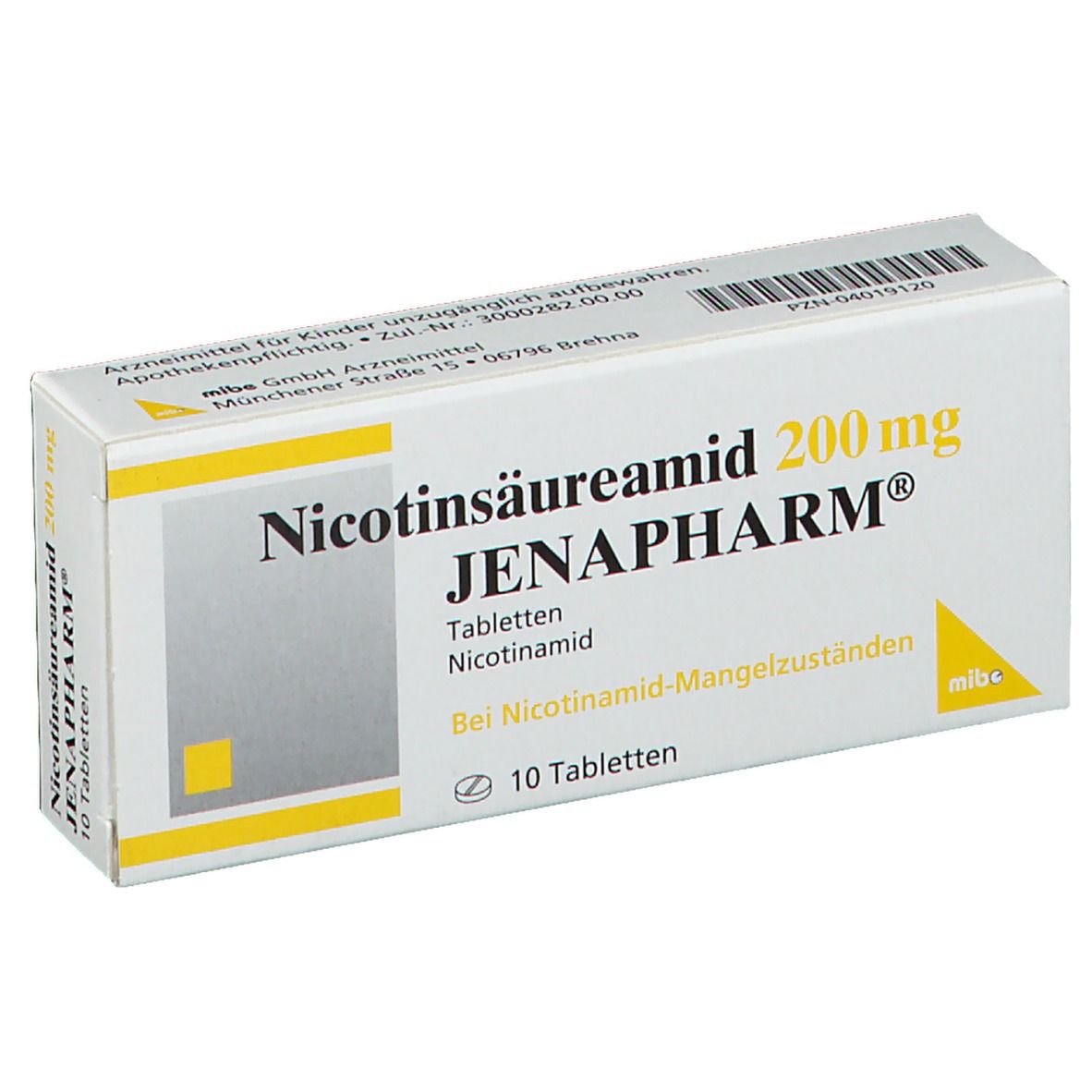 Nicotinsäureamid 200 mg JENAPHARM®