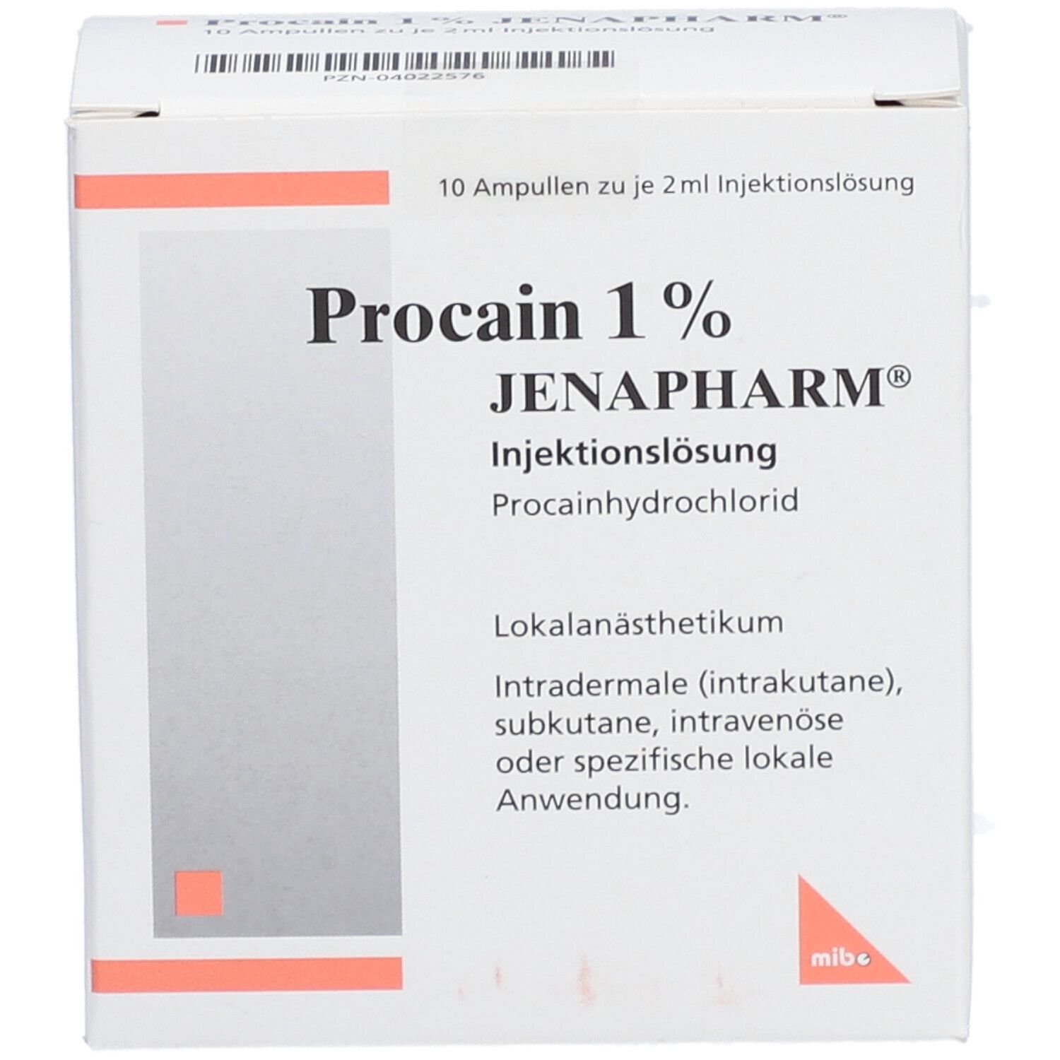 Procain 1% JENAPHARM®