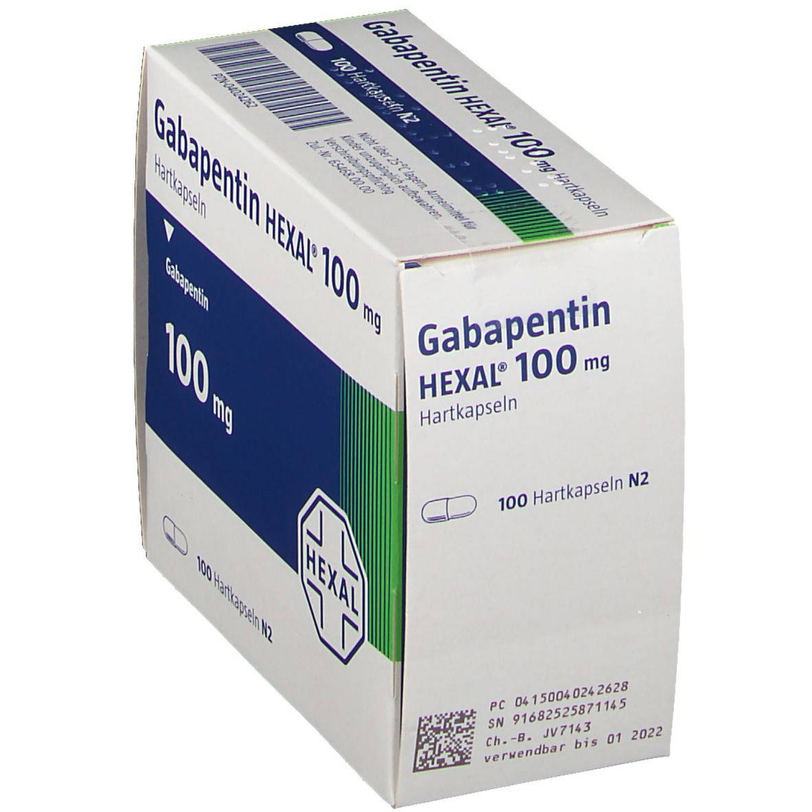 Gabapentin Hexal 100 mg Hartkapseln St