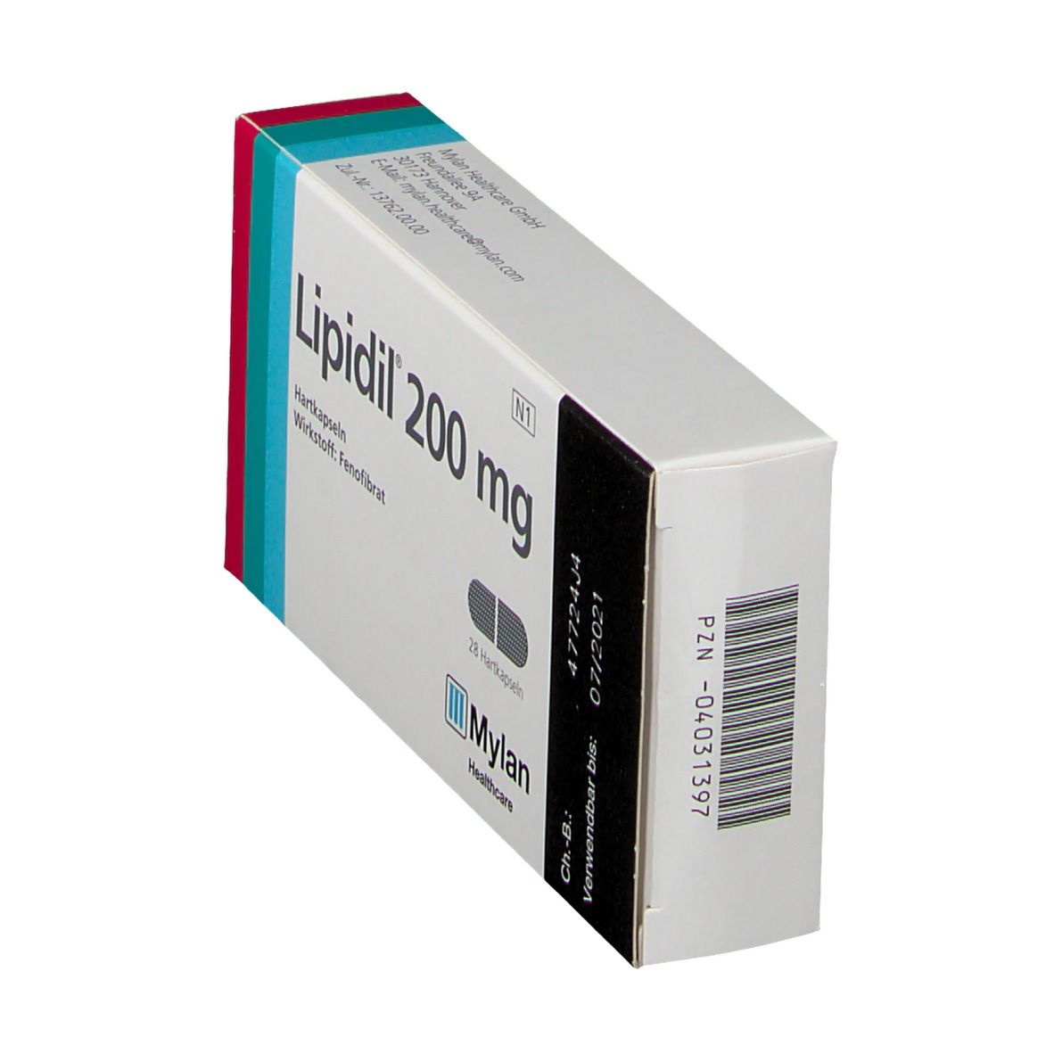 Lipidil Hartkapseln 28 St