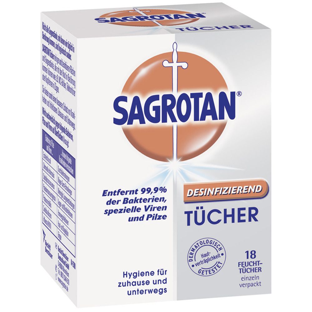SAGROTAN® Desinfektionstücher