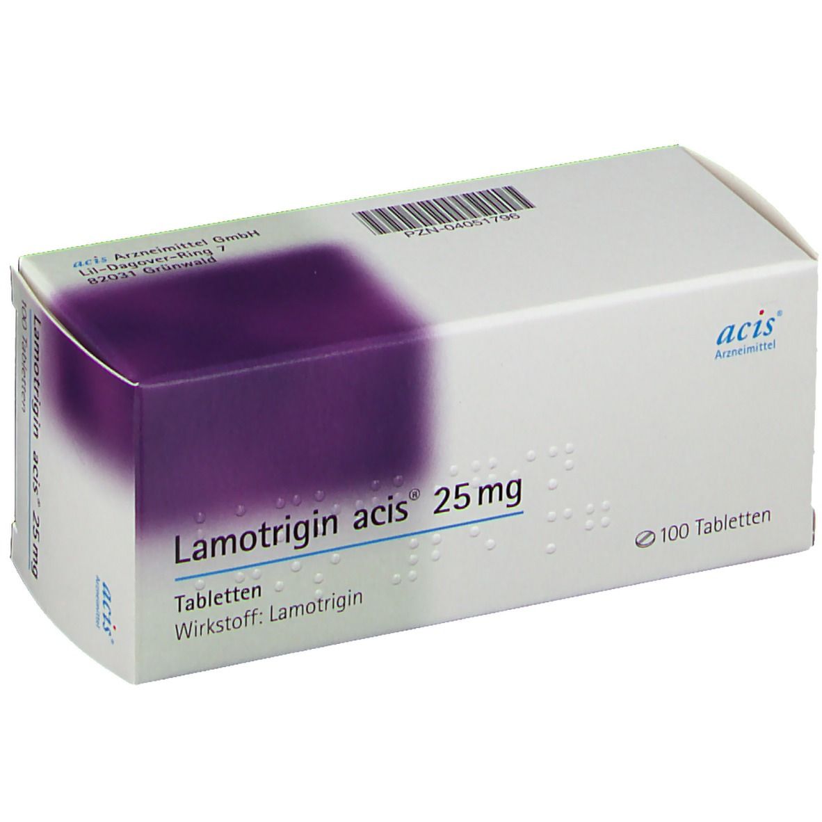 Lamotrigin acis® 25Mg