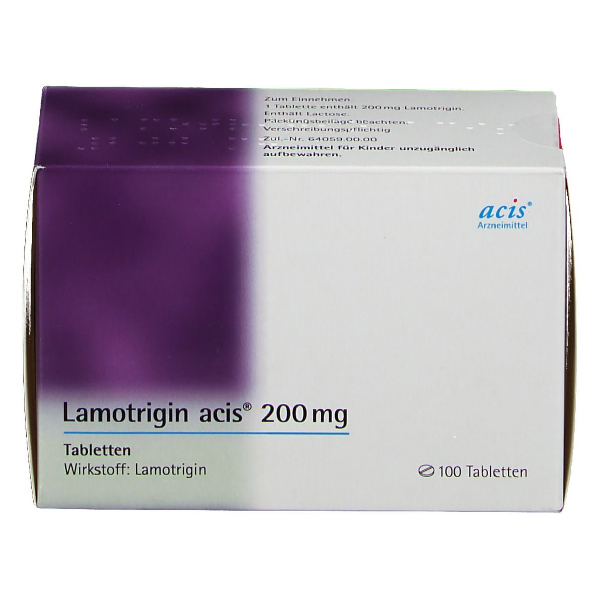Lamotrigin acis® 200Mg