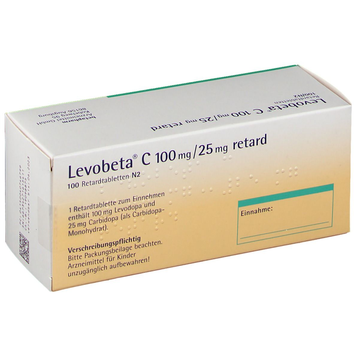 Levobeta® C 100 mg/25 mg retard