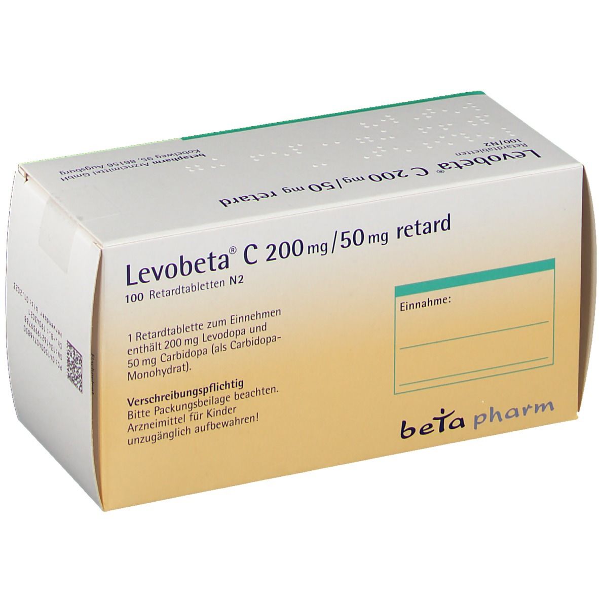 Levobeta® C 200 mg/50 mg retard