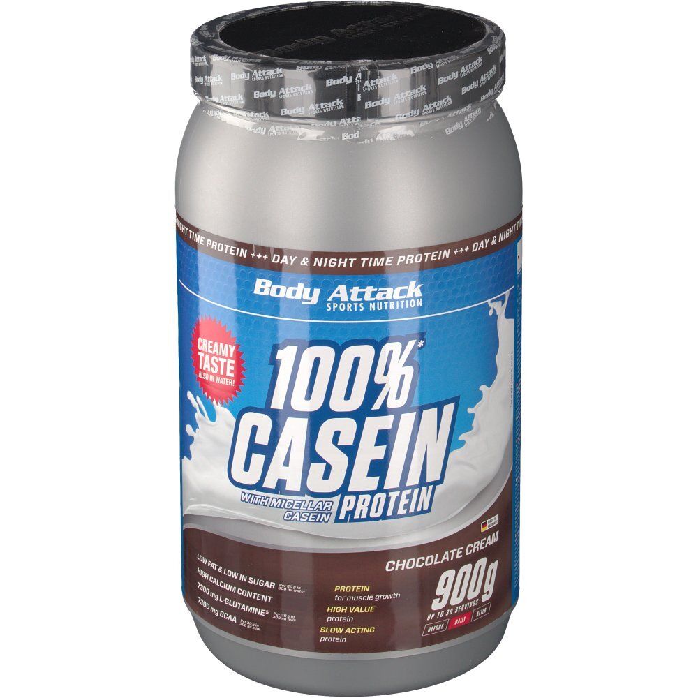Body Attack Casein Protein Chocolate Cream