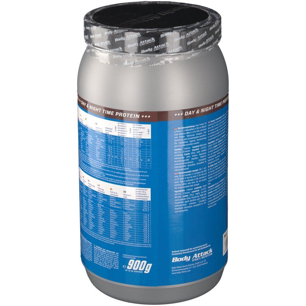 Body Attack Casein Protein Chocolate Cream