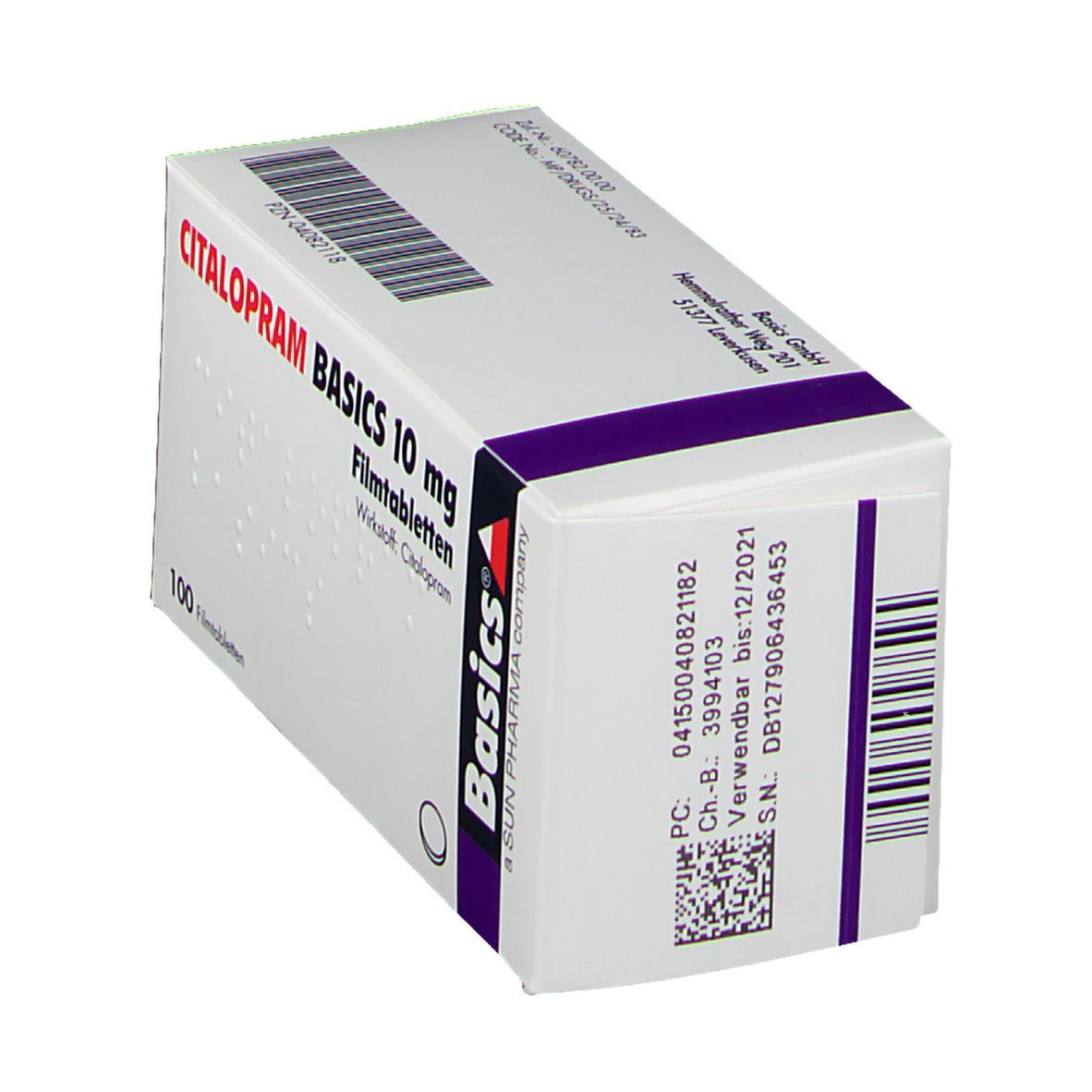 CITALOPRAM BASICS 10 mg