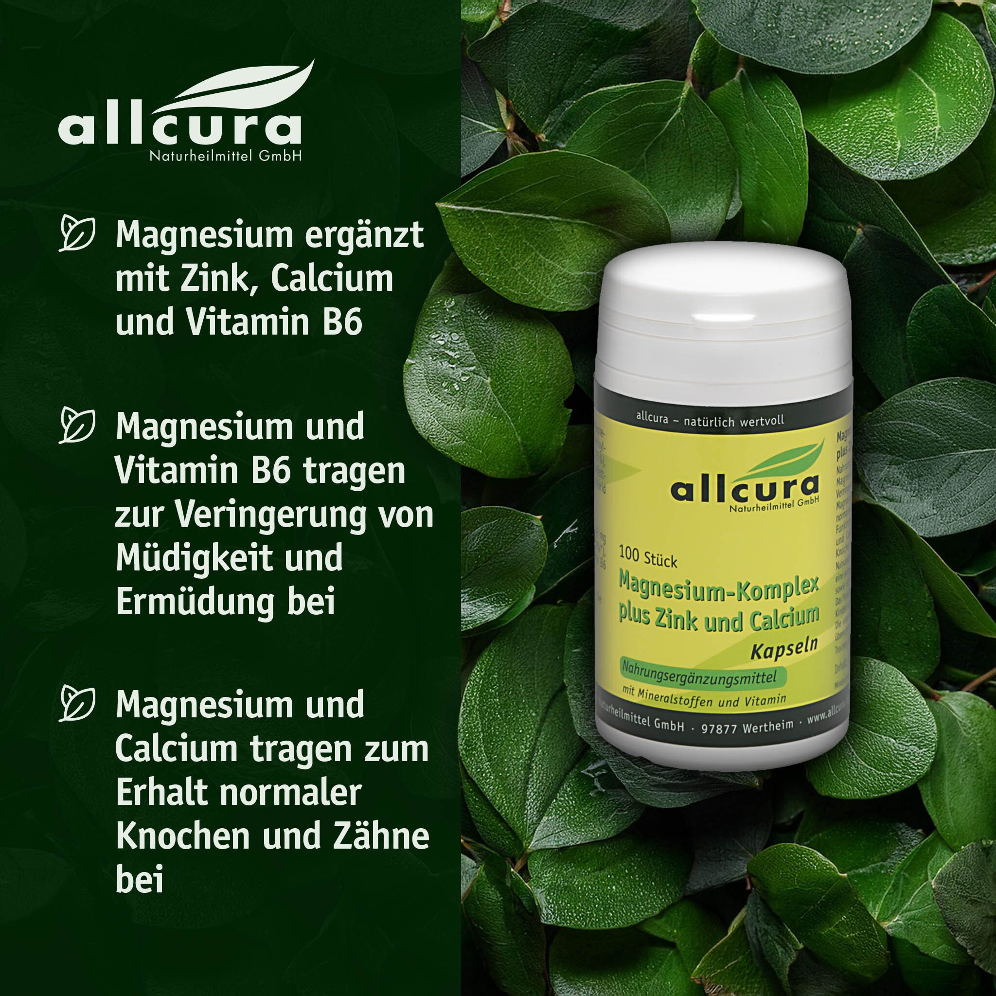 allcura Magnesium-Komplex Kapseln
