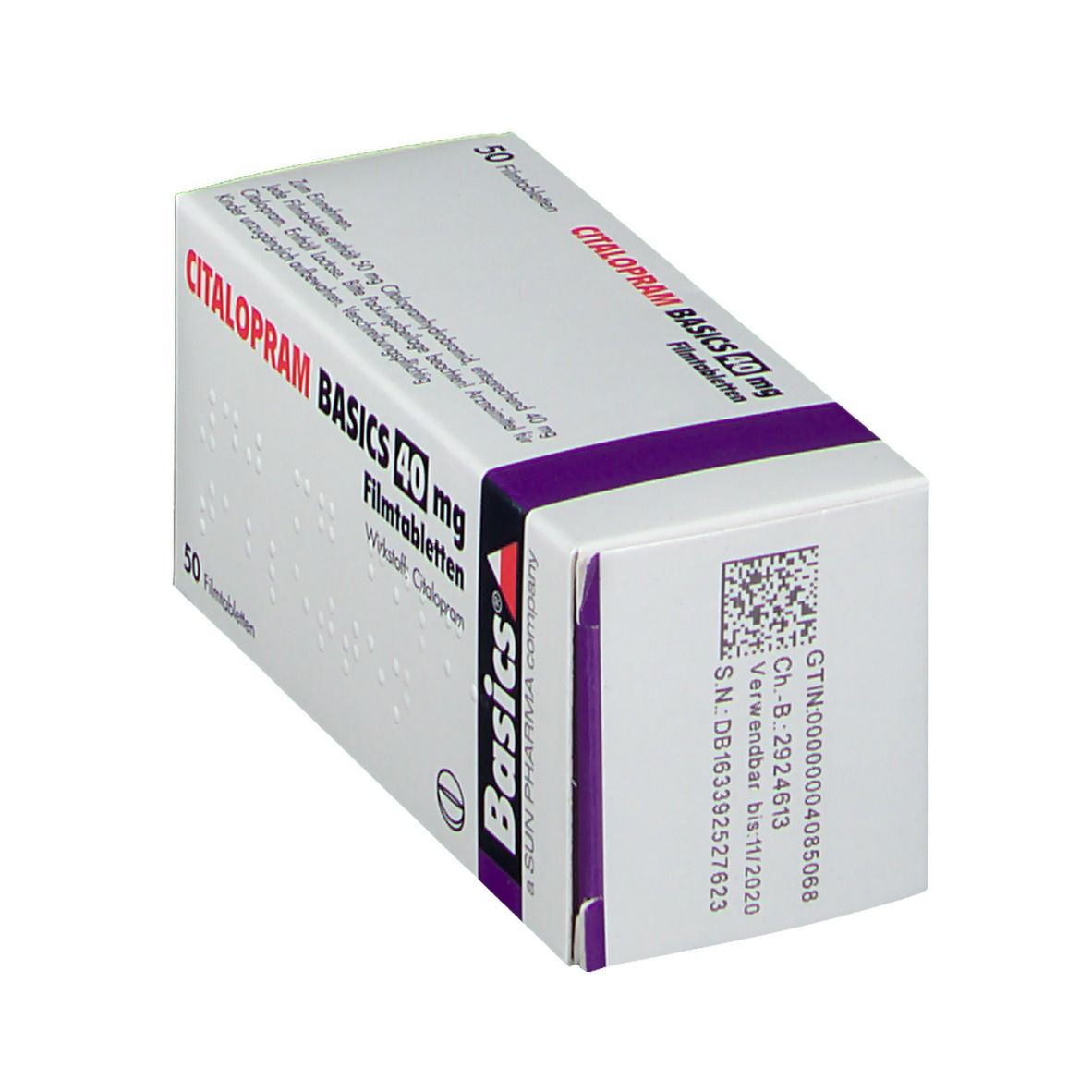 Citalopram Basics 40 mg Filmtabletten 50 St