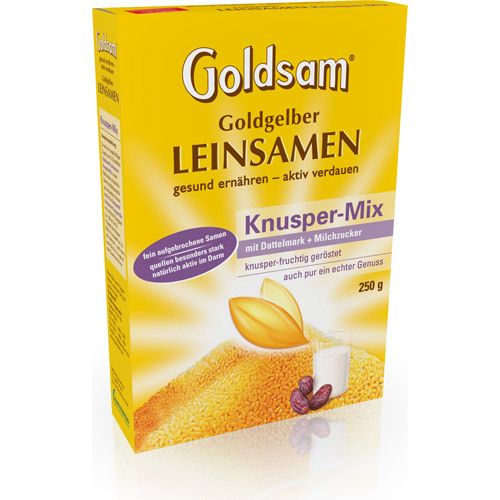 Goldsam Leinsamen Knusper Mix