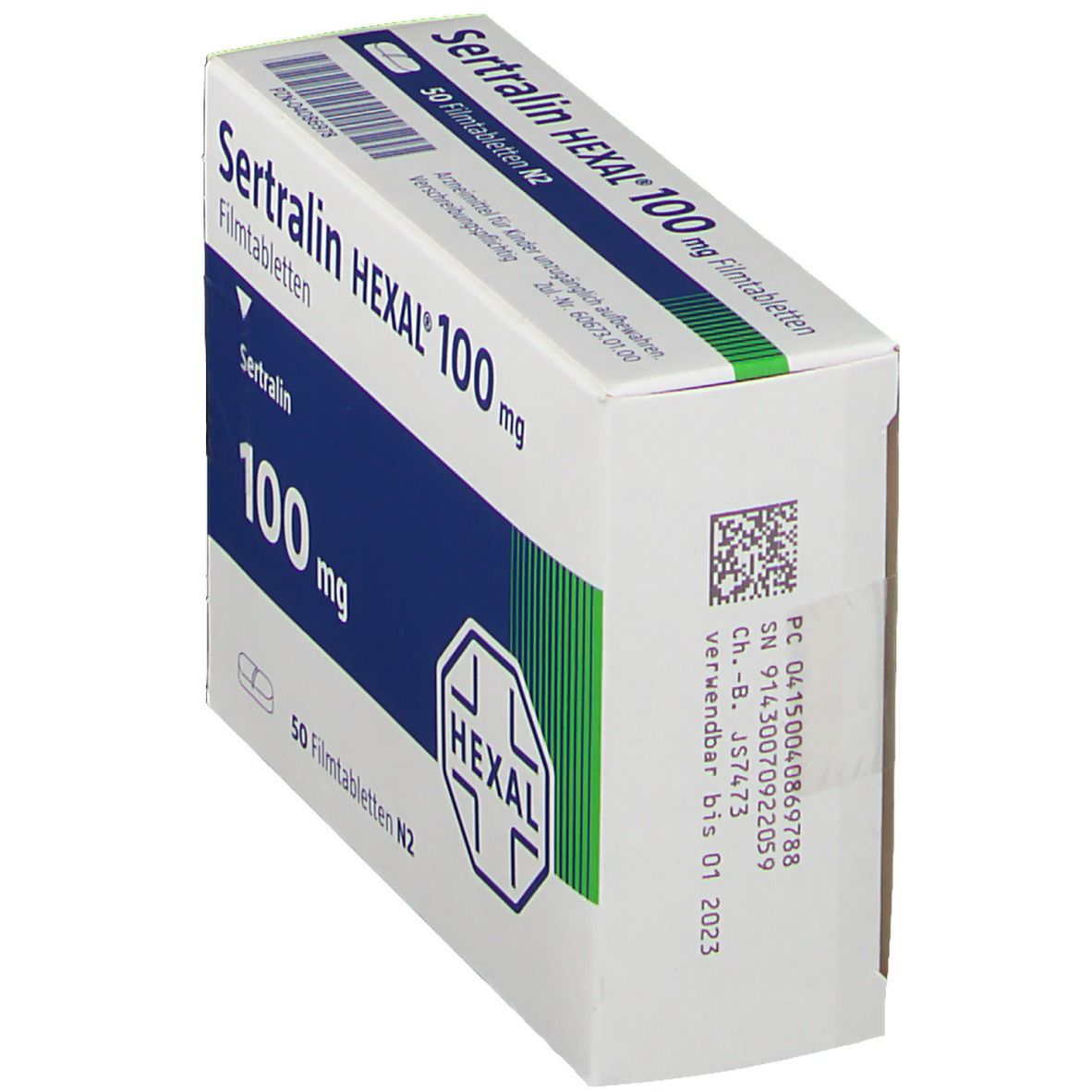 Sertralin Hexal 100 mg Filmtabletten Dose St