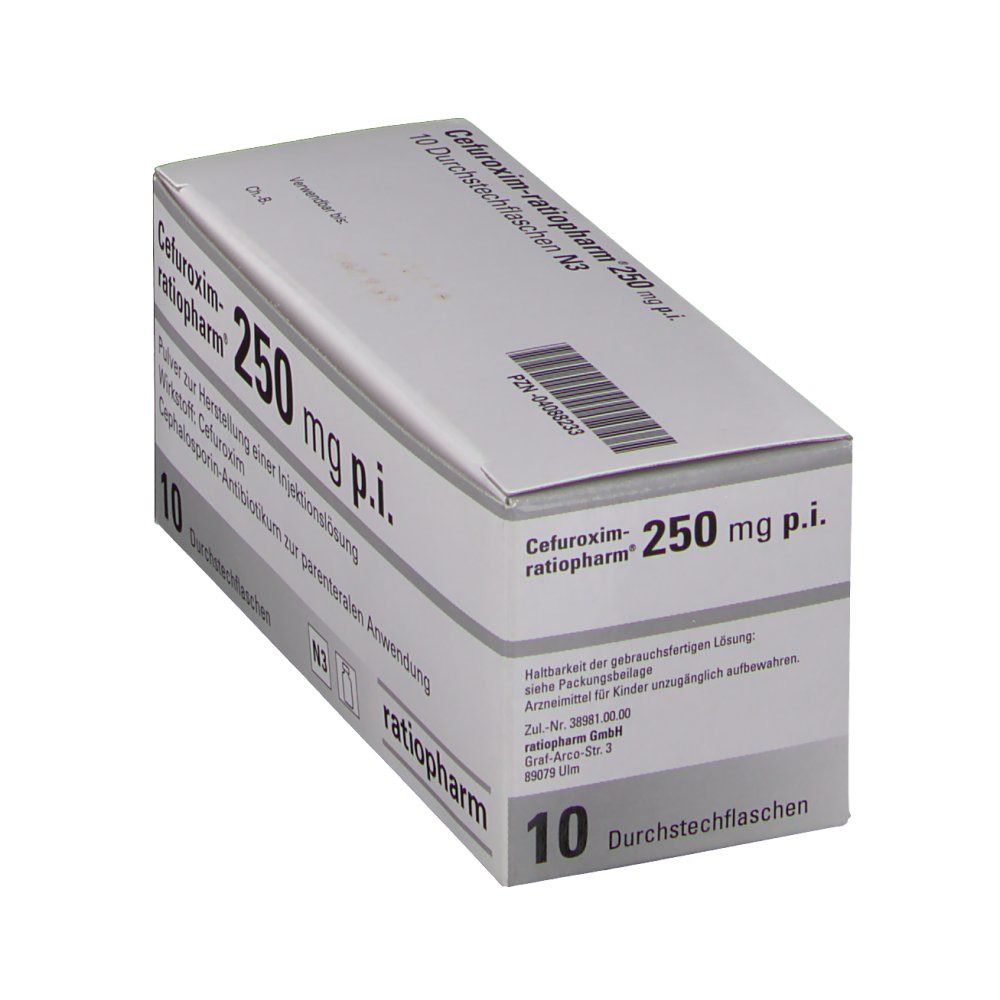 Cefuroxim-ratiopharm® 250 mg p.i.