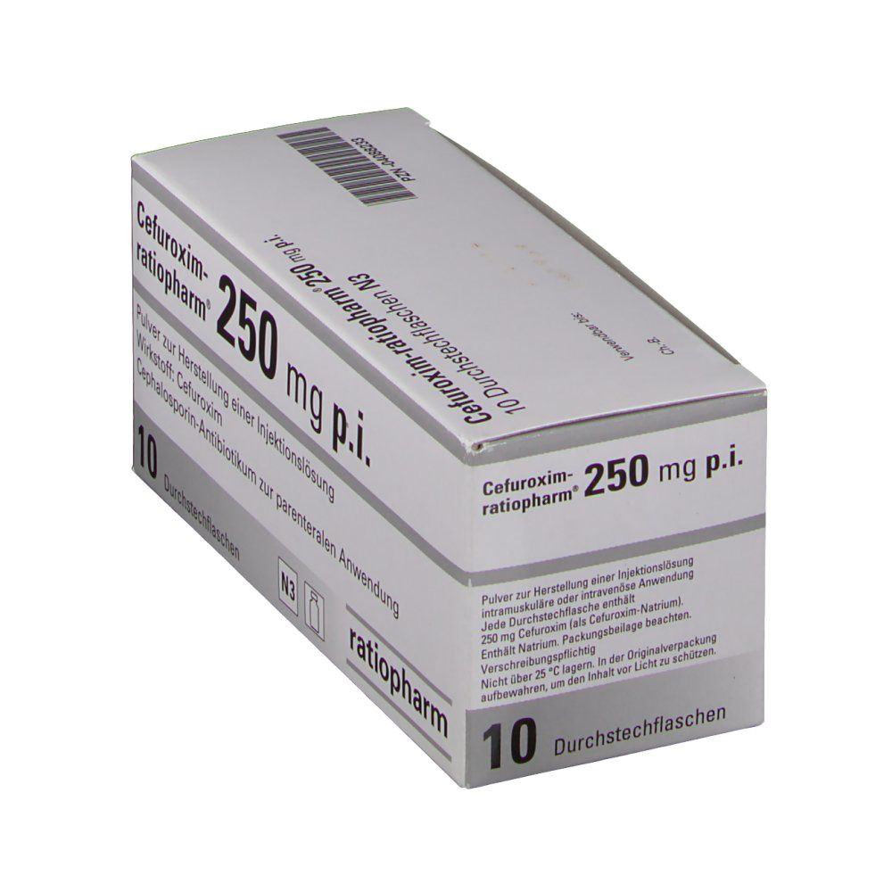 Cefuroxim-ratiopharm® 250 mg p.i.