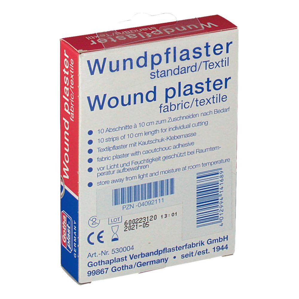 Gothaplast® Wundpflaster wasserabweisend, robust 1 m x 6 cm